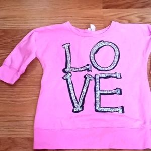 Girls pink shirt